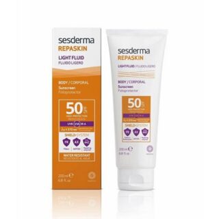 Buy Sesderma Repaskin SPF50+ Light Fluid Body Sunscreen